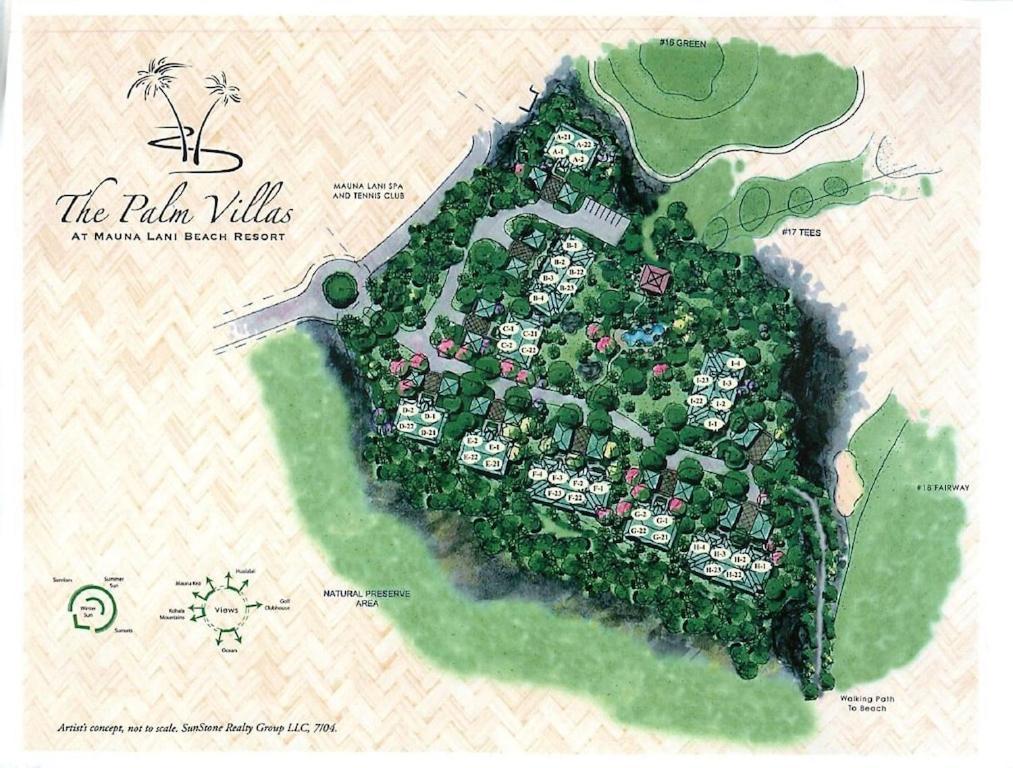 Mauna Lani Palm Villas D-2 Corner Unit Historic View ワイコロアビレッジ エクステリア 写真