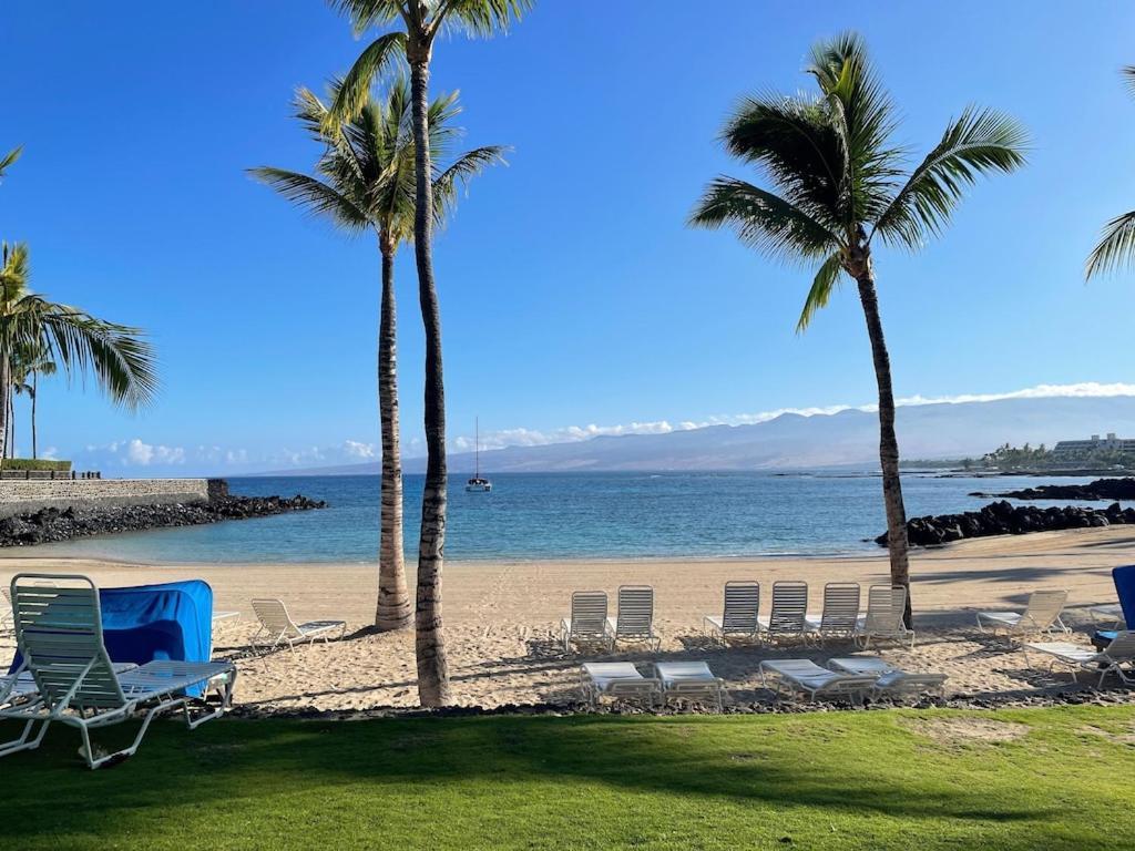 Mauna Lani Palm Villas D-2 Corner Unit Historic View ワイコロアビレッジ エクステリア 写真